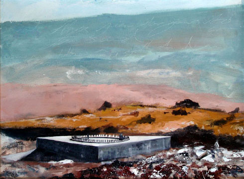 Beginnings, 2008 (oil on canvas)