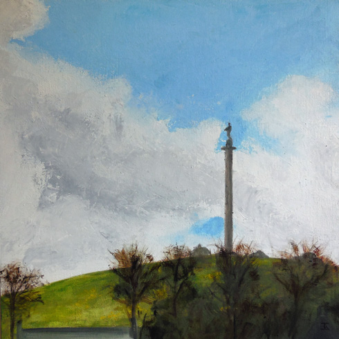 Lady Hill Sunshine, 2016 (oil on canvas)
