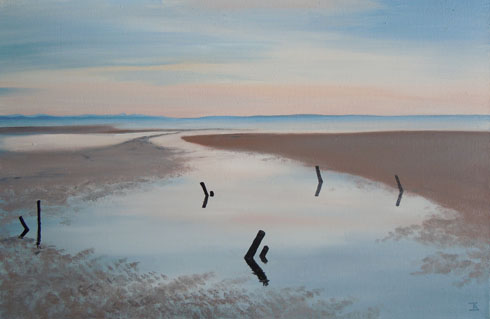 North by North East, 2011 (oil on canvas)