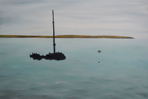 Northern Guardians, 2011 (oil on canvas)