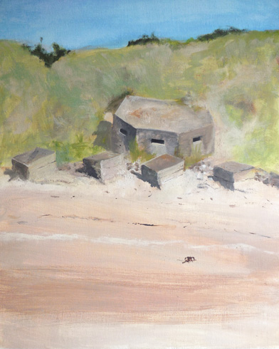 Waiting for Nothing, 2016 (oil on canvas)