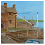 Pier Muse - Stromness, 2011 (oil on linen)