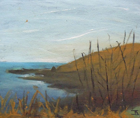 Breaking, 2009 (oil on canvas on board)