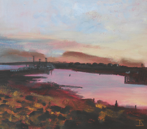 Moment for Max, 2016 (oil on canvas on board)