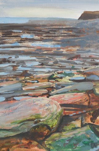 Skaill Stanes, 2016 (oil on canvas on board)