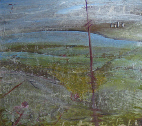 The Surface, 2011 (oil on canvas on board)